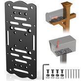 Dabolang mailbox mounting bracket front view for secure, stable installation.