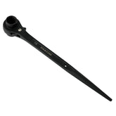 DAKCOS double-ended socket ratcheting podger wrench with 19mm and 22mm ends for scaffold work.