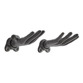Danya B Palms Up open hands hook holding coats and bags for easy entryway organization.