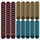 Dapuri 150-pcs surface-conditioning discs package for versatile grinding and finishing