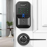 Darawf keyless entry lock with fingerprint for quick family access.