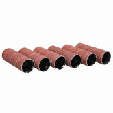 Dark Stone sanding sleeve demonstrates secure drum fit for contour sanding.