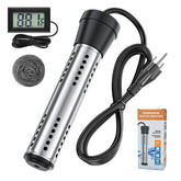 Dastminear 2000W immersion heater front view delivers quick hot water on the go