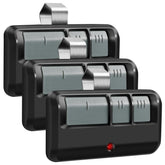 Datonten 3-pack remote compatible with LiftMaster, Chamberlain, and Craftsman for effortless setup.