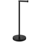 DAWNER 24in black toilet-paper-holder with easy reach and matte finish.