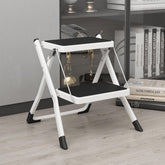 DAWNYIELD 2-step stool with anti-slip base for secure kitchen reach