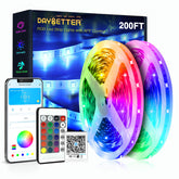 DayBetter LED strip lights with app control for customizable ambience in any room.