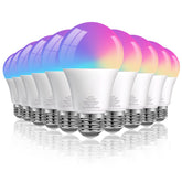 DayBETTER smart bulbs setup shows hub-free installation with voice control.