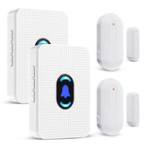 Daytech door chime receiver plugged into outlet for instant alerts