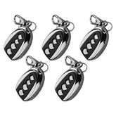 dcvbny 5-pack 433MHz garage remote front view for easy gate access