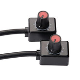 DD BEST DD222 2-Pack knob dimmer front view enables precise 0-10V control