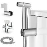 Dearocean stainless steel bidet sprayer with adjustable pressure for customizable cleaning