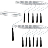 DEAYOU 12-pack 9-inch paint roller frames for quick project setup and versatile coverage.