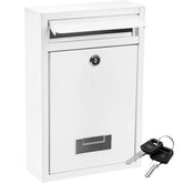 DEAYOU wall mount mailbox front view showing secure design for home or office use