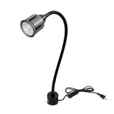 Deeffe magnetic LED work light attached to a base for hands-free precision on steel surfaces