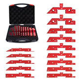 DEEFIINE 14-piece height gauge blocks for precise router table setups.