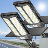 Deepn solar lights outdoor with wide coverage brighten pathways and yards.