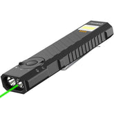 DEFENTAC 1300 Lumen EDC Flashlight front view for daily lighting tasks.