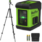 DEGLASERS self-leveling laser level front view for precise alignment in home renovations