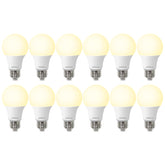 DEGNJU A19 LED bulb offers 60W-equivalent brightness for bright living spaces.