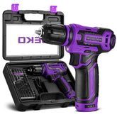 DEKOPRO 12V cordless drill front view showing compact power for DIY projects