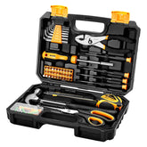 DEKOPRO 50-piece tool kit case front view for easy transport.