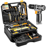DEKOPRO Tool Kit Box capacity upgrade expands storage for all home projects.