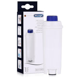 De'Longhi DLSC002 water filter box shows easy replacement for ECAM and EC800 machines
