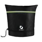 DELSWIN backflow cover front view protects outdoor valves from cold and rain.