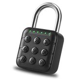 DELSWIN 6-digit locker lock body close-up highlighting zinc alloy durability for lockers.