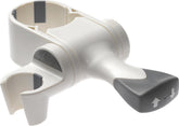 Delta U6300 white grab bar for safe, easy shower access.