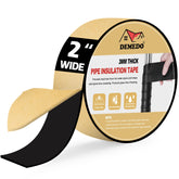 DEMEDO pipe insulation tape wrapped around outdoor pipe for durable protection