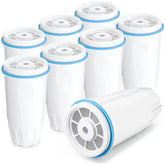 Desenruis water filter pack of eight overview for convenient replacements
