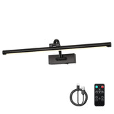DESOOP dimmable picture light with remote enhances canvas presentation