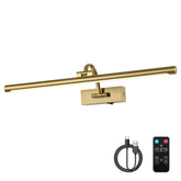 DESOOP wireless picture light with remote and timer over framed artwork for precise control
