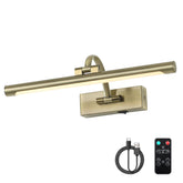 DESOOP wireless picture light above framed art with remote dimming