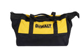 Dewalt 15-Inch nylon tool bag with zipper closure for secure on-site storage.