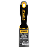 DEWALT 2-inch putty knife blade with hollow-ground flex for smooth drywall finishes.