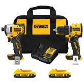 DEWALT 20V MAX 2-KIT packaging ready for quick setup