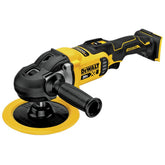 DEWALT 20V MAX XR polisher front view for efficient auto detailing