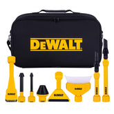 DEWALT 3-in-1 Pro attachments bag showing organized storage and access.