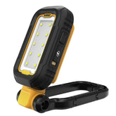 DEWALT DCL182 LED light front view offers bright task lighting for tight spaces.