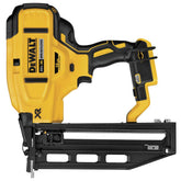 DEWALT DCN662B finish nailer with brushless motor for longer cordless runtime and durability.