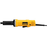 DEWALT die grinder 1-1/2 inch head close-up for precise metal shaping.