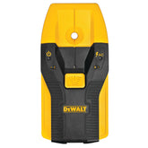 DEWALT DW0100 center-find technology guides precise stud centering for mounting.