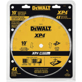 DEWALT DW4764 10-inch premium porcelain tile blade for clean, chip-free cuts.