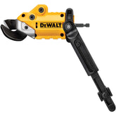 DEWALT DWASHRIR 18ga shear attachment for precise sheet metal cuts.