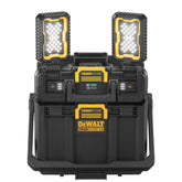 DEWALT DWST08060 Light Box side view, rugged on-site storage for easy transport