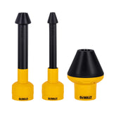 DEWALT conduit puller kit top view showing compact design for cluttered spaces