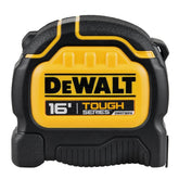 DEWALT Tough Tape extended to 16 feet for long measurements